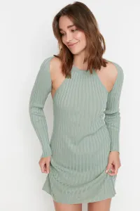 Trendyol Mint Cut-Out Detailed Knitwear Dress #1104239