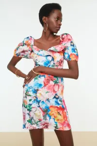 Trendyol Multicolored Floral Poplin Dress