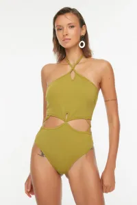 Trendyol Swimsuit - Grün - Unifarben