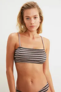 Trendyol Striped Shiny Bikini Top #1037510