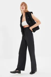 Trendyol Black Button Detailed Trousers #1375096