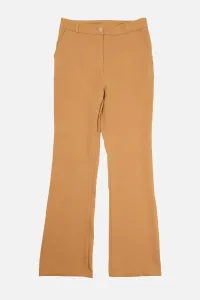 Trendyol Camel Flare Fit Trousers