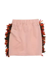 Trendyol Pink Tasseled Girl Knitted Skirt #1261833