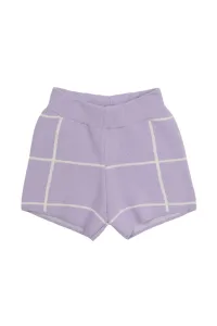 Trendyol Lilac Striped Girl Knitwear Shorts & Bermuda #1585014