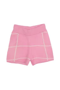 Trendyol Pink Striped Girl Knitwear Shorts & Bermuda #1585000