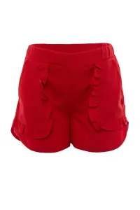Trendyol Red Pocket Girl Woven Shorts & Bermuda #1611578