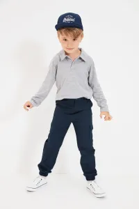 Trendyol Navy Blue Elastic Waist Boy Woven Trousers #1261204