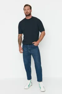 Trendyol Navy Blue Men's Loose Fit Jeans Jeans Pants