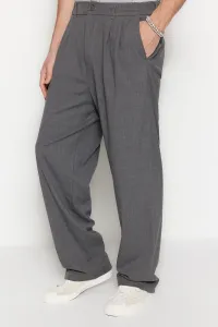 Trendyol Gray Men's Wide Leg Pants