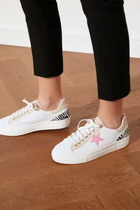 Trendyol Pink Star Women's Sneakers
