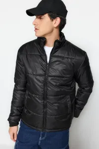 Trendyol Black Men's Regular Fit Water and Wind Resistant Puffy Winter Coat