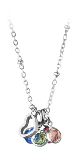 Troli Collana in acciaio con ciondoli sostituibili (catena e 5 ciondoli) #530440
