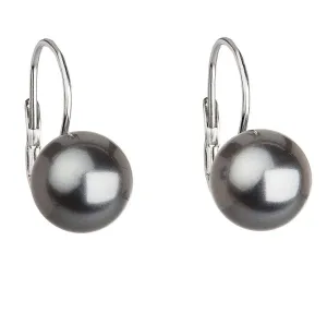 Troli Eleganti orecchini con perla Grigia Pearl Grey 71106.3