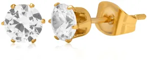 Troli Orecchini placcati in oro con cristalli