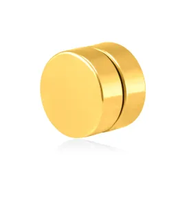 Troli Orecchino singolo dorato magnetico 2in1 (bottone, mini spilla) VSE6018G-PET