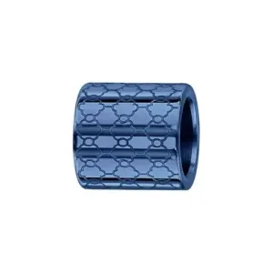 Troli Perlina in acciaio blu per bracciali BAS1027_3