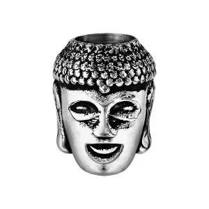Troli Perlina in acciaio originale Buddha KMM0161