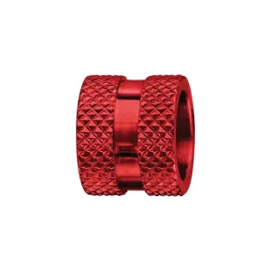 Troli Perlina in alluminio rosso per bracciali B15009R