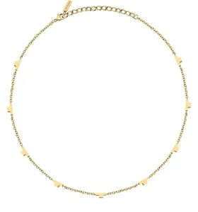 Trussardi Collana fashion placcata in oro da donna T-Logo TJAXC63