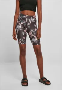 Women's Soft Shorts AOP Cycle Blacksoftflower