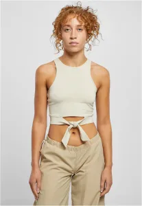 Women's Cropped Knot Top Softseagrass