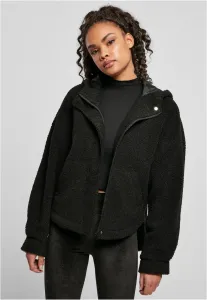 Women's Sherpa short jacket black