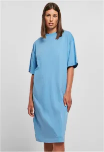 Women's Organic Long Oversized T-Shirt Dress horizonblue #2883350