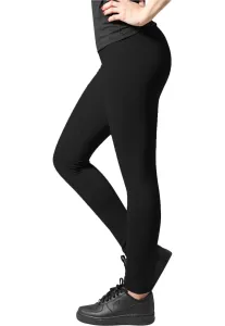 Women's jersey leggings black