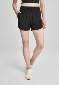 Black Women's Viscose Resort Shorts #2930288