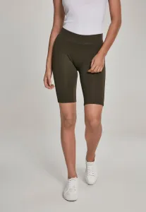 Women's cycling shorts - dark olive