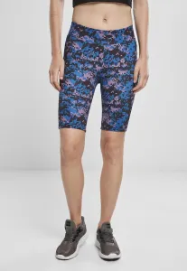 Women's High Waist Camo Tech Cycle Digital duskviolet camo shorts #2926500