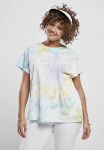 Women's T-shirt Tie Dye Boyfriend Tee pastel