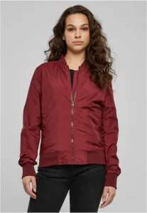 Women's Light Bomber Jacket in burgundy #2895683