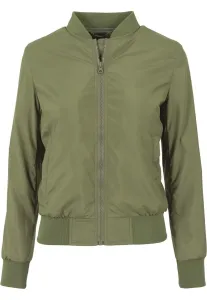 Women's Light Bomber Jacket - Olive #2926235
