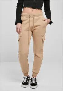 Women's Cargo Sweat Union Trousers Beige #2938471