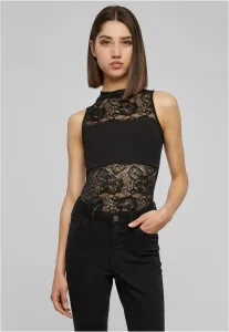 Women's Lace Bodysuit Black