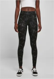 Women's soft leggings AOP blackmarble #2920074