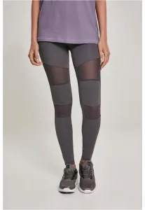 Women's Tech Mesh Leggings - Dark Grey #2948080