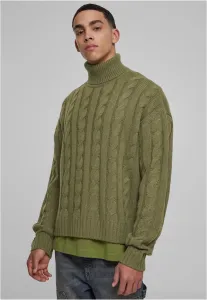 Boxy Roll Neck Sweater Tiniolive
