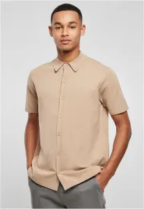 Knitted union shirt beige