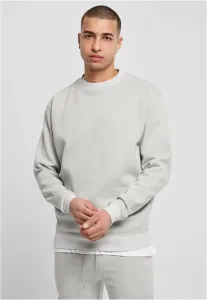 Light asphalt sweatshirt with a neckline