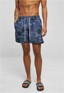 Patterned swimsuit shorts with navy scarf aop #2883021
