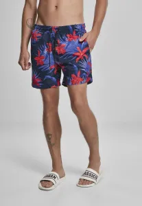 Swim shorts with blue/red pattern #2901059