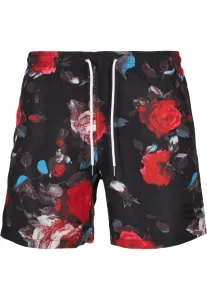 Swimsuit pattern shorts black rose aop #2901425