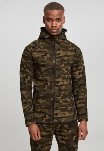 Wooden Camouflage Jacket Interlock Camo Zip Jacket