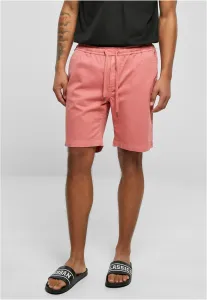 Stretch Twill Joggshorts in Pale-Pink