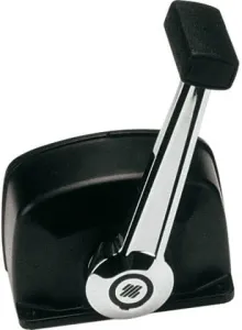 Ultraflex B77 Single lever control for one engine black dome chrome plated lever with trim