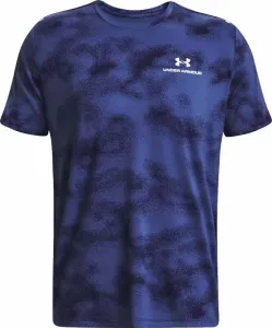Under Armour Men's UA Rush Energy Print Short Sleeve Sonar Blue/White XL Maglietta fitness