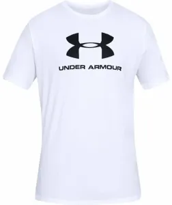 Under Armour Men's UA Sportstyle Logo Short Sleeve White/Black L Maglietta fitness