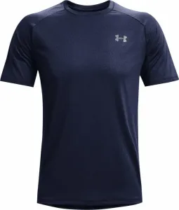 Under Armour Men's UA Tech 2.0 Textured Short Sleeve T-Shirt Midnight Navy/Pitch Gray M